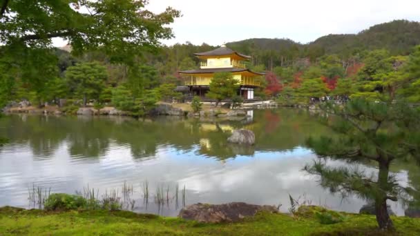 Séquences Panoramiques Belle Pagode Japonaise Traditionnelle — Video