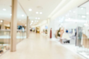 Soyut bulanıklık ve ufuk lüks alışveriş merkezi bölümü s