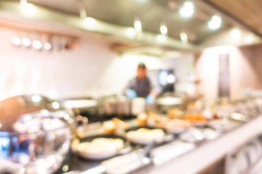 Soyut bulanıklık ve ufuk kafe Cafe ve büfe restaura