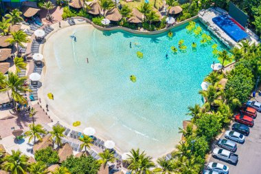 Hua hin, Tayland 30 Nisan 2019 - Vana nava popüler su