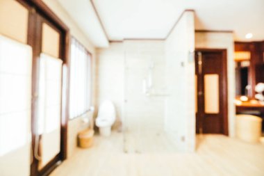 Soyut bulanıklık ve ufuk tuvalet ve banyo