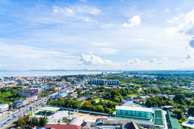 Pattaya Tayland-1 Haziran 2019 Pattaya güzel şehir neredeyse 