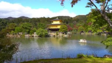 güzel geleneksel Japon pagoda doğal görüntüleri