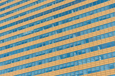 Güzel mimari ofis cam pencere doku ile Binası