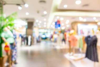 Soyut bulanıklık ve defocused güzel lüks alışveriş merkezi