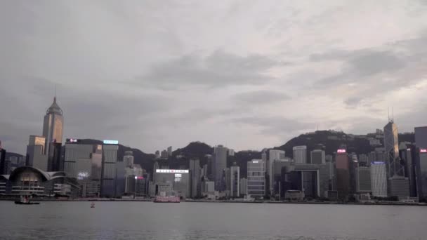 Escénicas Imágenes Moderna Megalópolis Ciudad Asiática — Vídeo de stock