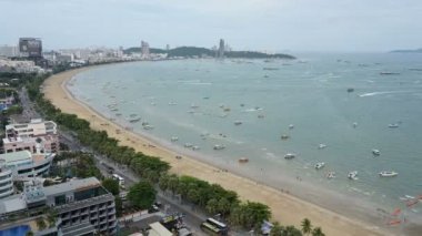 güzel Pattaya şehir, Tayland doğal zaman atlamalı görüntüleri