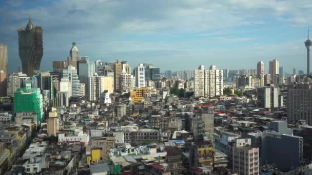 Imagens Cênicas Moderna Megalópole Cidade Asiática — Vídeo de Stock