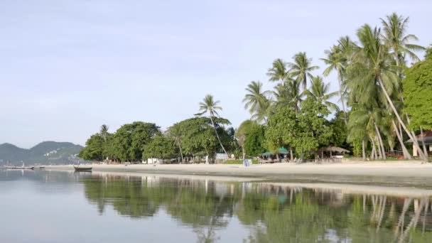 Imágenes Tranquilas Hermoso Mar Ondulado — Vídeos de Stock