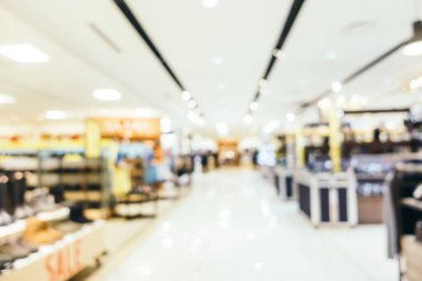 Soyut bulanıklık ve ufuk lüks alışveriş merkezi bölümü s