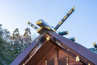 Hokkaido tapınak tapınak Sap içinde bina güzel mimari