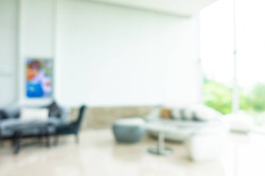 Soyut bulanıklık ve ufuk otel ve lobi iç