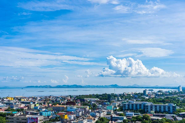 Pattaya Tailândia - 1 Junho 2019 Bela cidade de pattaya quase — Fotografia de Stock