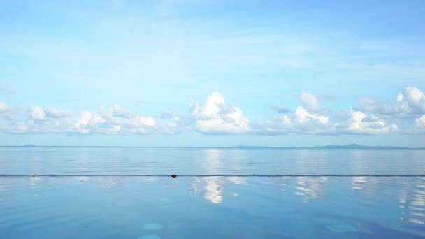 Lugna Bilder Vackra Vågiga Havet — Stockvideo