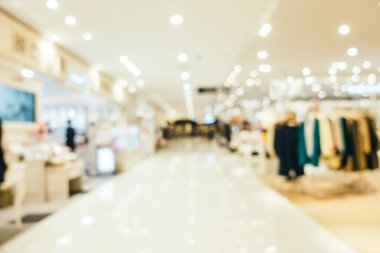 Soyut bulanıklık ve alışveriş merkezinde, ufuk alışveriş merkezi