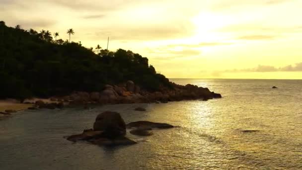 Imagens Tranquilas Belo Mar Ondulado — Vídeo de Stock