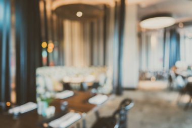 Soyut bulanıklık ve defokus restoran ve kafe cafe interi