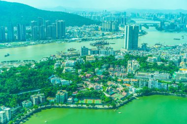 Bina Cityscape Macau güzel mimari