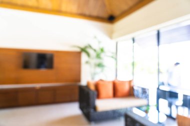 Soyut Blur otel lobi ve oda iç salon