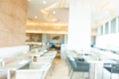 Soyut bulanıklık ve defocused açık büfe restoran ve kahve dükkanı CA