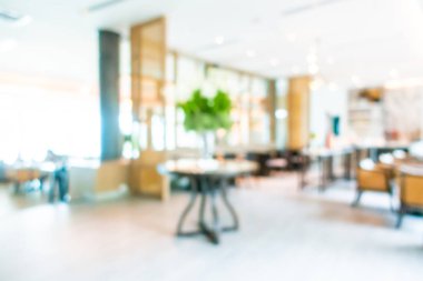 Soyut bulanıklık ve defocused açık büfe restoran ve kahve dükkanı CA