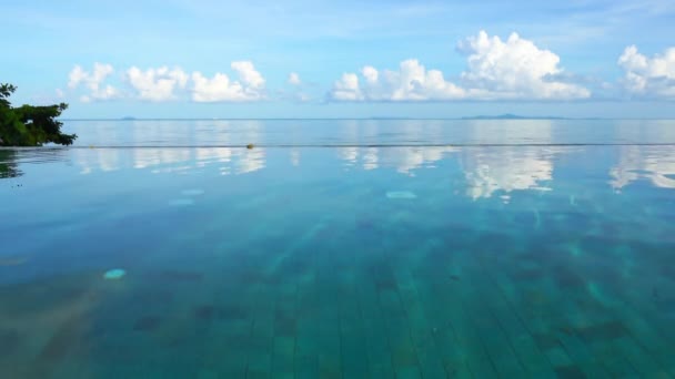 Imagens Tranquilas Belo Mar Ondulado — Vídeo de Stock