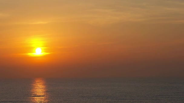 Lugna Bilder Vackra Vågiga Havet — Stockvideo