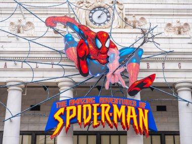 Osaka, Japonya - 12 Kasım 2018: güzel eğlence cazibe