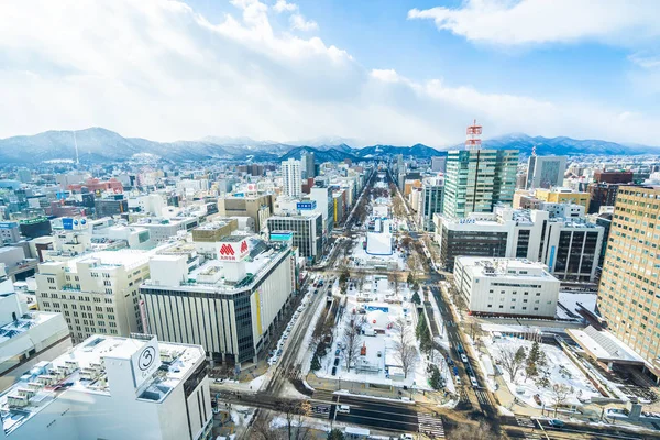 Sapporo Hokkaido, Japón - 2 Febrero 2019 Hermosa arquitectura —  Fotos de Stock