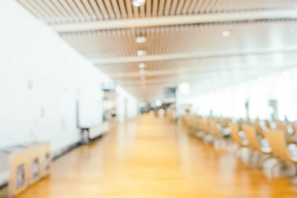 Desenfoque abstracto y desenfocado del pasajero de la terminal del aeropuerto para trans — Foto de Stock