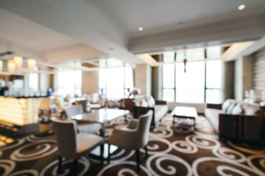 Soyut bulanıklık ve ufuk otel lobi iç