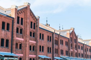 Güzel dış yapı ve Mimarlık tuğla ambarı
