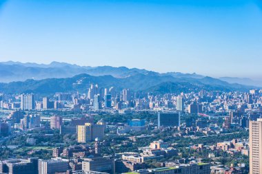 Dış Taiwa taipei şehrinde bina güzel mimari