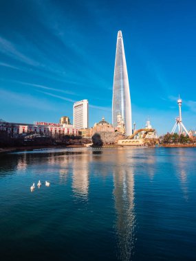 Seoul, Güney Kore: 8 Aralık 2018 güzel mimari boğa