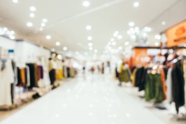 Soyut bulanıklık ve alışveriş merkezinde, ufuk alışveriş merkezi