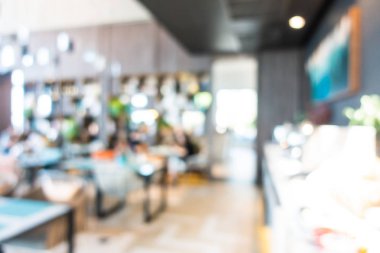 Soyut bulanıklık ve ufuk kafe Cafe ve büfe restaura