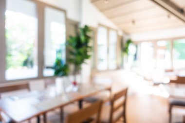 Soyut bulanıklık ve ufuk kafe Cafe ve büfe restaura