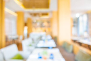 Soyut bulanıklık ve ufuk kafe ve Restoran iç
