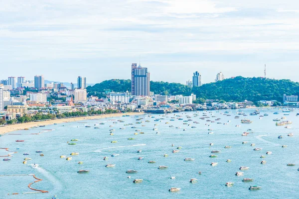 芭堤雅泰国 - 26 七月 2019 美丽的风景和城市帽 — 图库照片