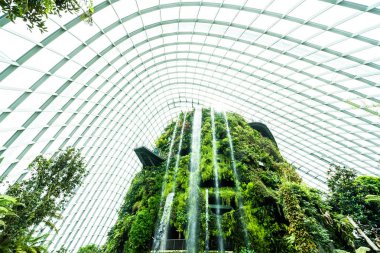 Çiçek kubbe Bahçesi ve greenhous bina güzel mimari