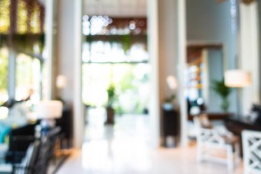 Soyut bulanıklık ve ufuk otel lobi ve salon iç 