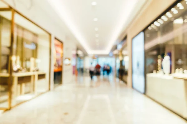 Abstract blur shopping mall interior of department store — Stock Photo, Image