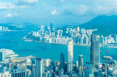 Hong Kong dış cityscape bina güzel mimari 