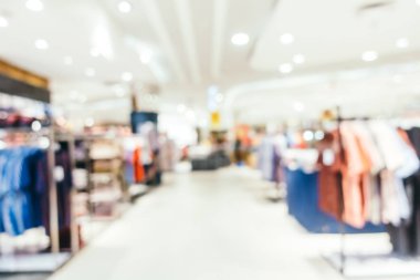 Soyut bulanıklık ve ufuk alışveriş merkezi mağazası