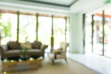 Soyut bulanıklık ve ufuk otel lobi ve salon iç 