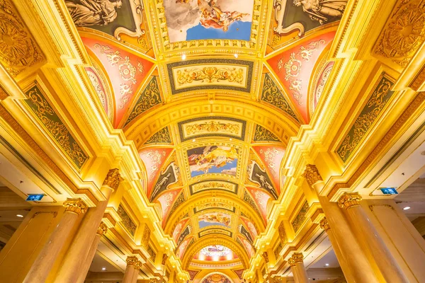 China, Macau - September 10 2018 - Beautiful luxury hotel resort — Stock Photo, Image