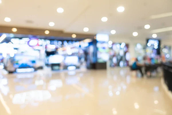 Abstrato borrão shopping interior da loja de departamento — Fotografia de Stock