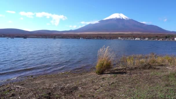 Schilderachtige Beelden Van Prachtige Berg Fuji Japan — Stockvideo