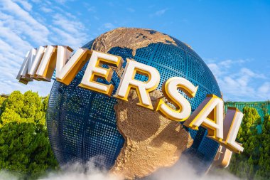 Osaka, Japonya - 12 Kasım 2018: güzel eğlence cazibe