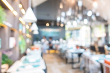 Soyut bulanıklık ve ufuk kafe Cafe ve büfe restaura